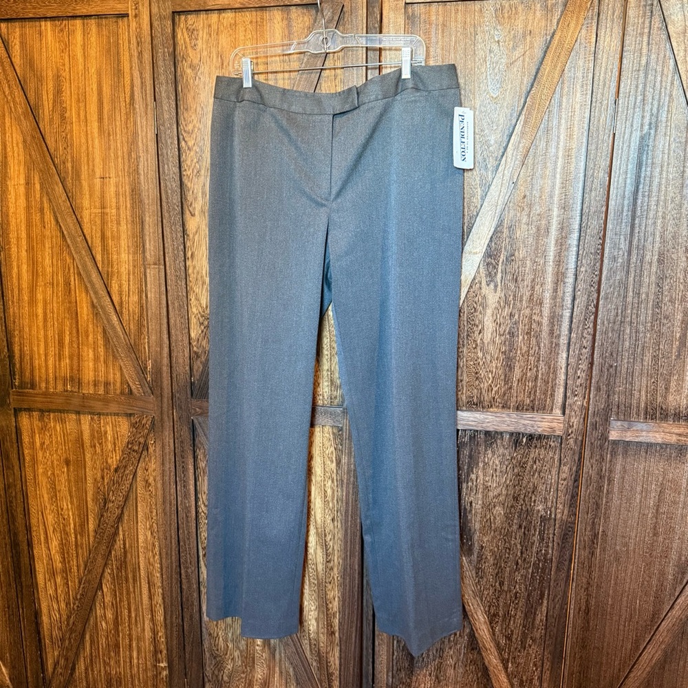Pendleton Gray Straight Leg Pants